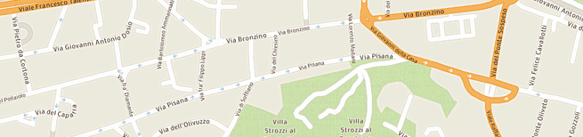 Mappa della impresa firenze cornici snc di d'antoni margherita e c a FIRENZE