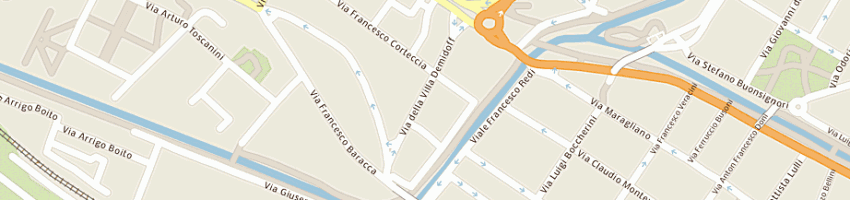Mappa della impresa centro hl distribuzione spa a FIRENZE