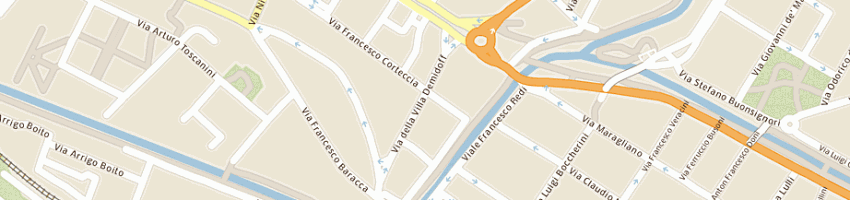 Mappa della impresa banca intesa spa a FIRENZE