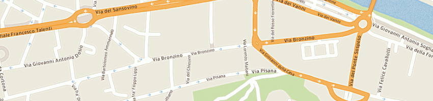 Mappa della impresa manetti e masini snc a FIRENZE