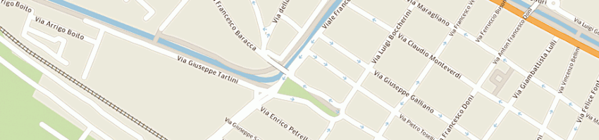 Mappa della impresa studio soffiano srl a FIRENZE