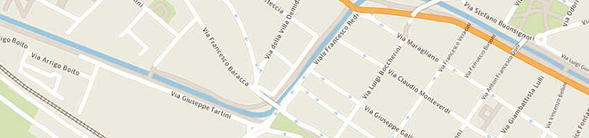 Mappa della impresa due elle di lucci luigi a FIRENZE