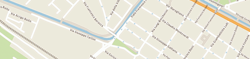 Mappa della impresa bici sport a FIRENZE