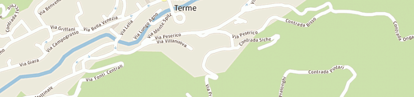Mappa della impresa povolo silvano a RECOARO TERME