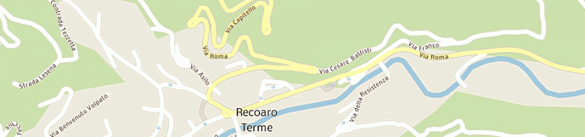 Mappa della impresa banca antonveneta spa a RECOARO TERME