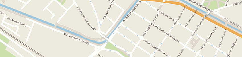 Mappa della impresa buckingham travel srl a FIRENZE