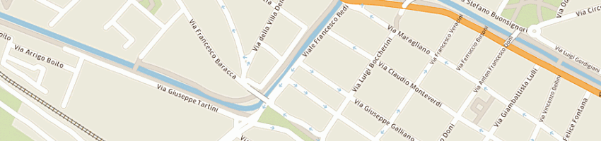 Mappa della impresa bar one a FIRENZE
