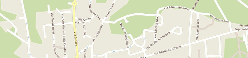 Mappa della impresa berlincioni g srl a FIRENZE