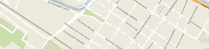 Mappa della impresa autocarrozzeria puccini sdf a FIRENZE