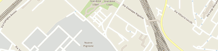 Mappa della impresa cartolibreria parigi sas di parigi evelina e c a FIRENZE