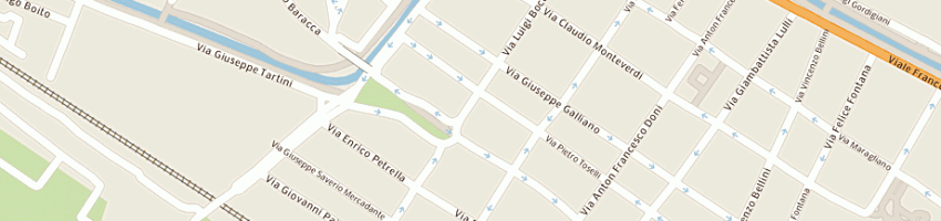 Mappa della impresa frizzi e gargani a FIRENZE