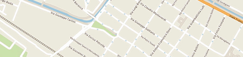 Mappa della impresa puccini sas di sernesi e c a FIRENZE