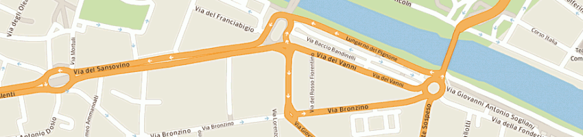Mappa della impresa fabbio mauro a FIRENZE