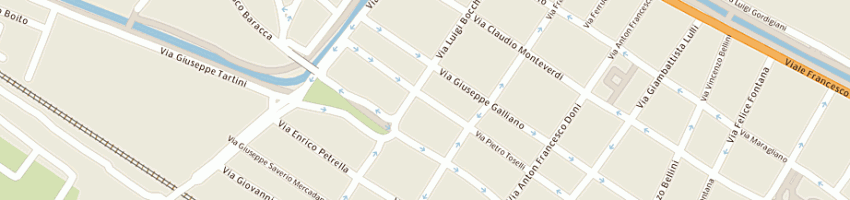 Mappa della impresa selmi gabbriella e csnc a FIRENZE