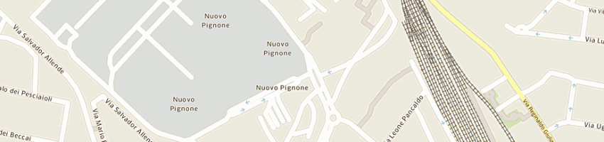 Mappa della impresa caf coopva autotrasportatori fiorentini a rl a FIRENZE