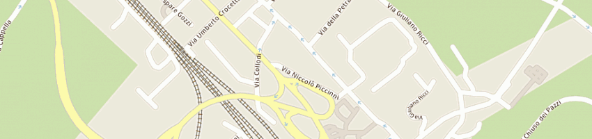 Mappa della impresa campitelli matilde a FIRENZE