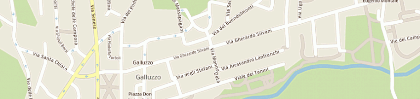 Mappa della impresa giannelli mauro a FIRENZE