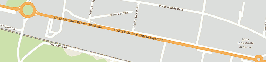 Mappa della impresa automusic di tirapelle angiolino a SOAVE