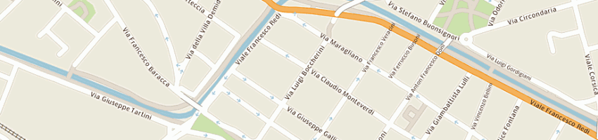 Mappa della impresa fantini marcello a FIRENZE