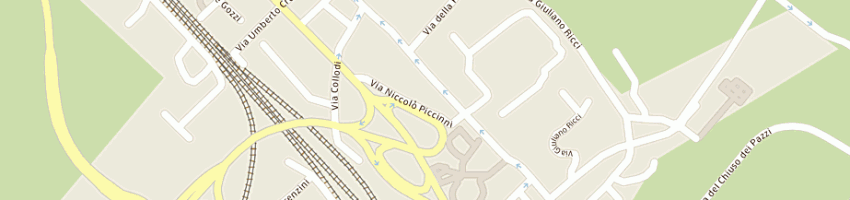 Mappa della impresa febbraro vito a FIRENZE