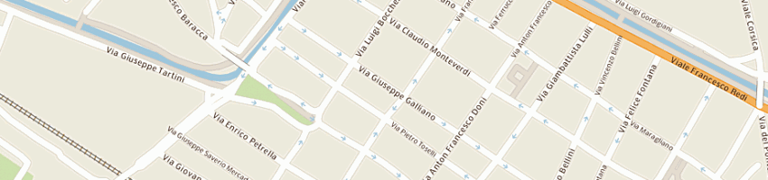 Mappa della impresa pecchioli giuliano a FIRENZE