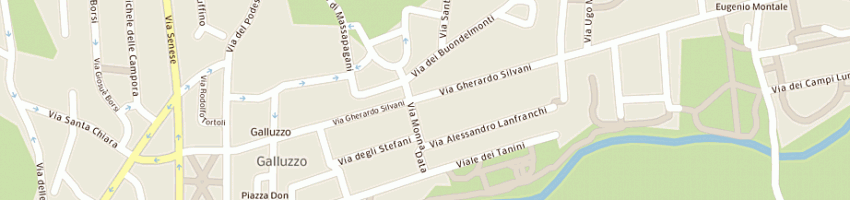 Mappa della impresa farmacia comunale n 19 a FIRENZE