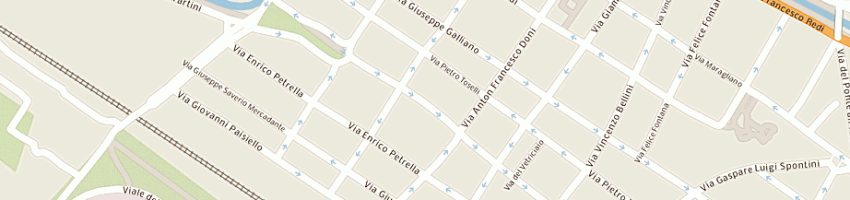 Mappa della impresa me-ga 2000 srl a FIRENZE