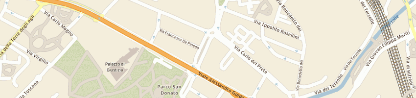 Mappa della impresa de caro agostino a FIRENZE