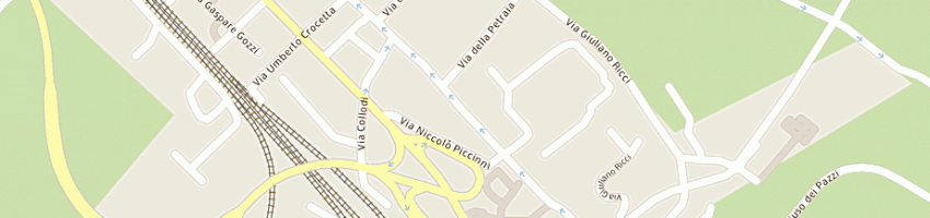 Mappa della impresa circolo ricreativo castello a FIRENZE