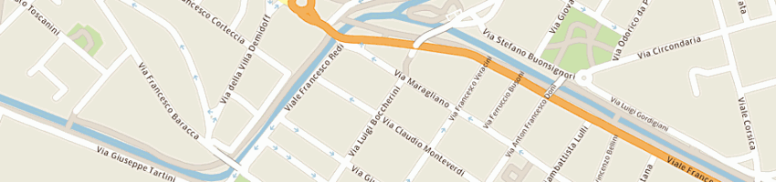 Mappa della impresa zagli stefano e c sas a FIRENZE