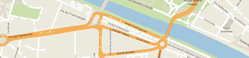 Mappa della impresa csi srl a FIRENZE