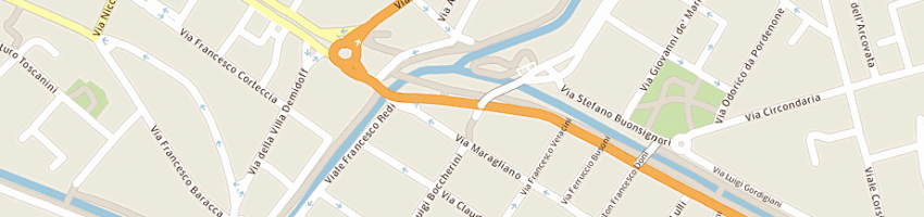 Mappa della impresa rosss dei flli bettini snc a FIRENZE