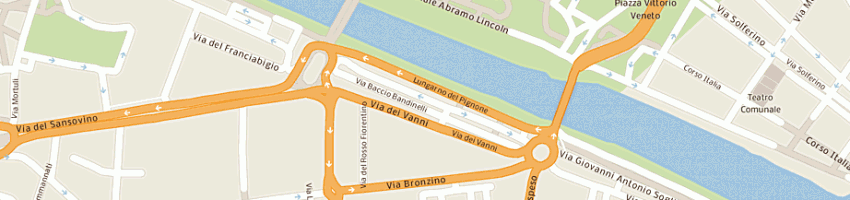 Mappa della impresa opendata srl a FIRENZE