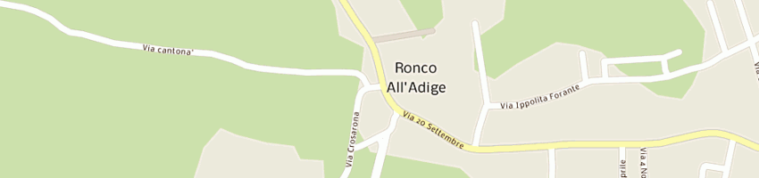 Mappa della impresa bissolo dario a RONCO ALL ADIGE