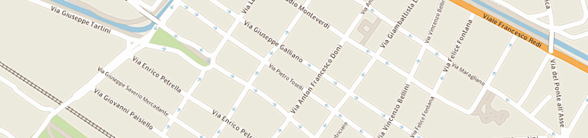 Mappa della impresa stefan srl a FIRENZE