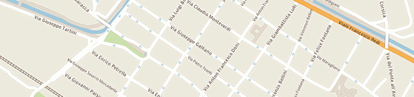 Mappa della impresa perfecta area service srl a FIRENZE