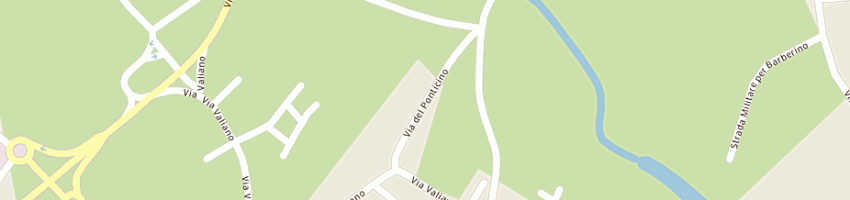 Mappa della impresa tele iride soc coop a rl a BARBERINO DI MUGELLO