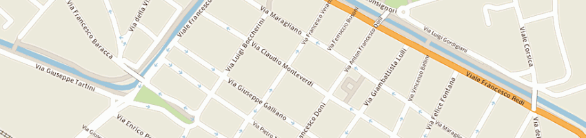 Mappa della impresa idral termo di crema giancarlo a FIRENZE
