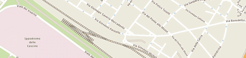 Mappa della impresa biagioni maria cristina a FIRENZE