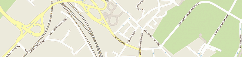 Mappa della impresa centro motors srl a FIRENZE