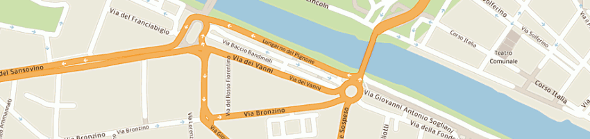 Mappa della impresa pettini e nencioni snc a FIRENZE