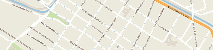 Mappa della impresa foto ottica sandro (snc) a FIRENZE