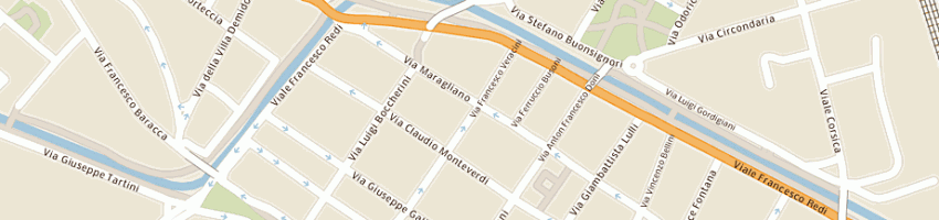Mappa della impresa lami antonio a FIRENZE
