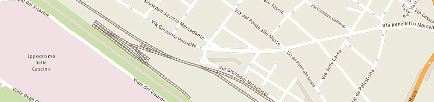 Mappa della impresa lazzi srl a FIRENZE