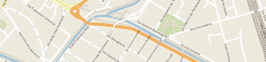 Mappa della impresa bianchi maurizio a FIRENZE