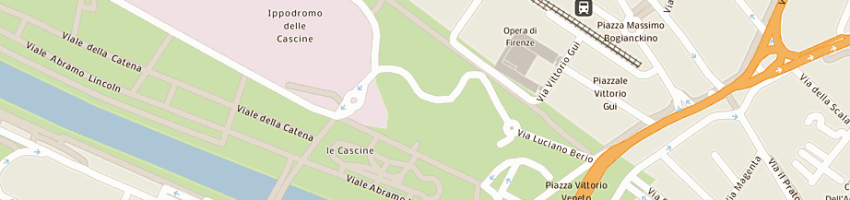 Mappa della impresa circolo tennis firenze a FIRENZE