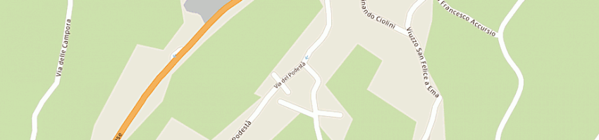 Mappa della impresa intema srl a FIRENZE