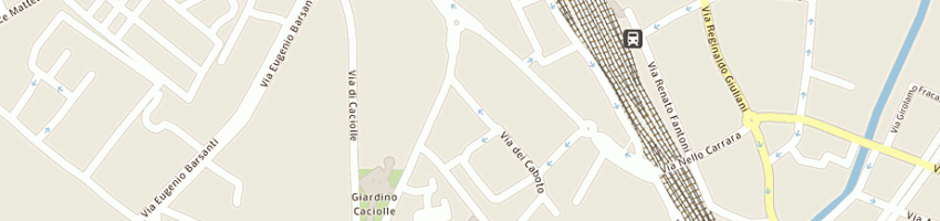 Mappa della impresa scuole pubbliche asili nido comunali quartiere n 5 a FIRENZE