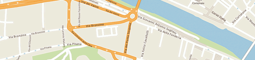 Mappa della impresa as time out a FIRENZE