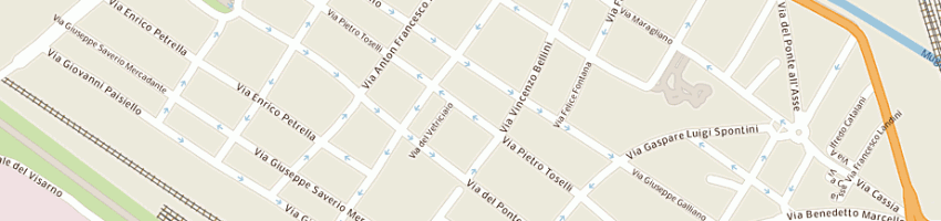 Mappa della impresa vmm gomme srl a FIRENZE